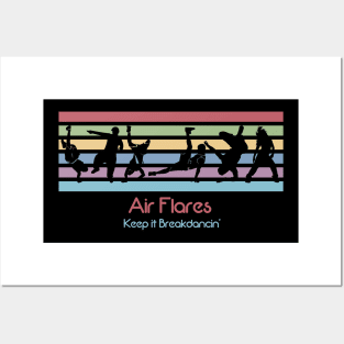 Best 80s Breakdancing - Air Flares Posters and Art